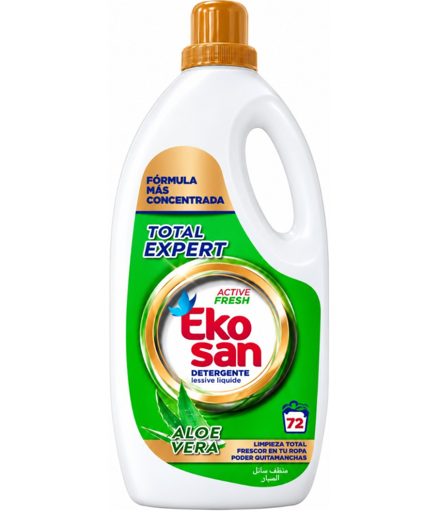 LESSIVE LIQUIDE ALOE VERA EKOSAN 4L