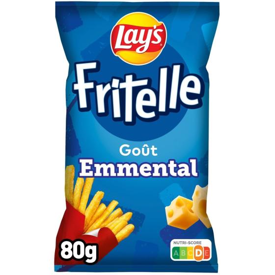 CHIPS LAYS FRITELLE GOUT EMMENTAL 80 G