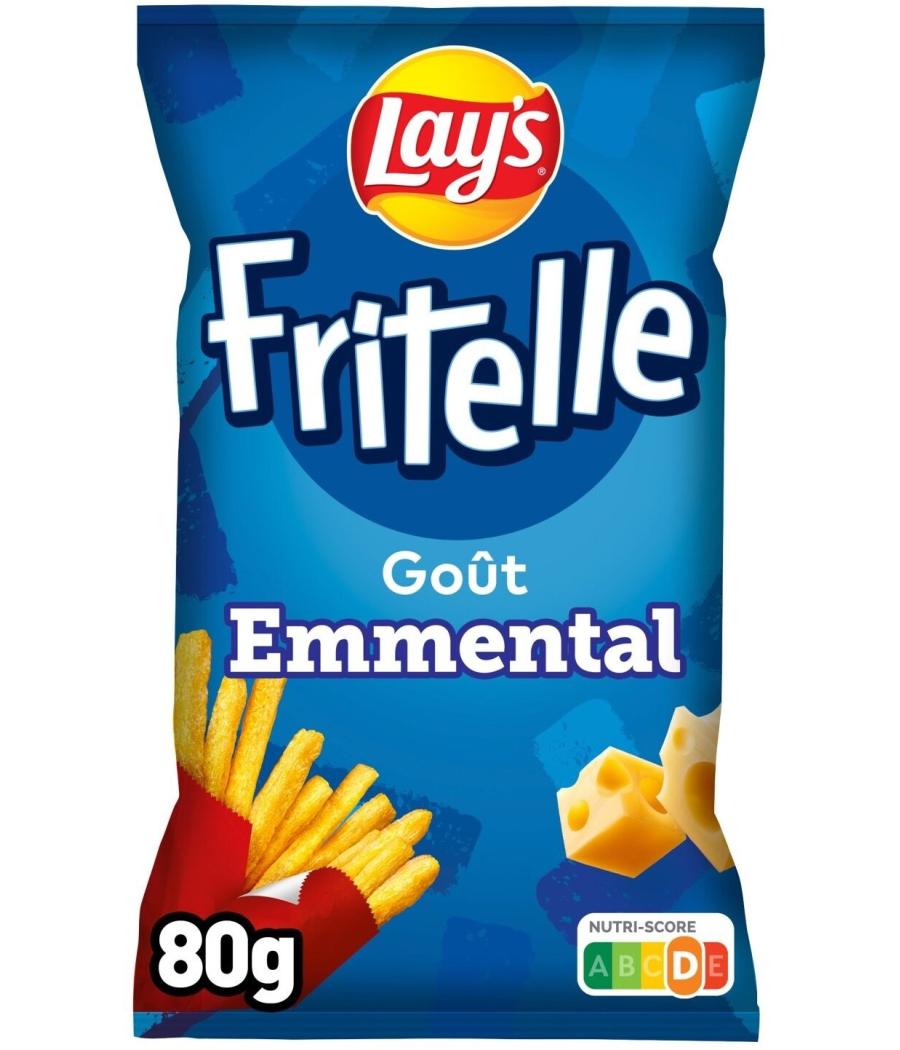 CHIPS LAYS FRITELLE GOUT EMMENTAL 80 G