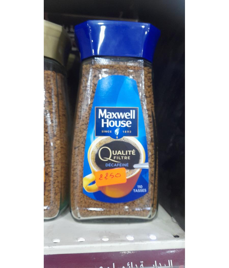 CAFE MAXWELL HOUSE EN BOCAL 200G