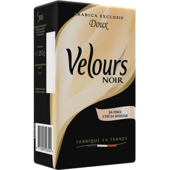 CAFE MOULU DOUX VELOURS NOIR 250G