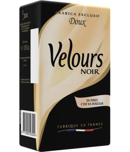 CAFE MOULU DOUX VELOURS NOIR 250G