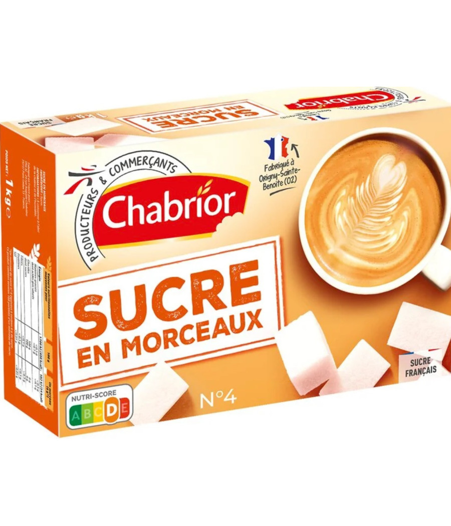 SUCRE EN MORCEAUX BLOC CHABRIOR N.4 1KG
