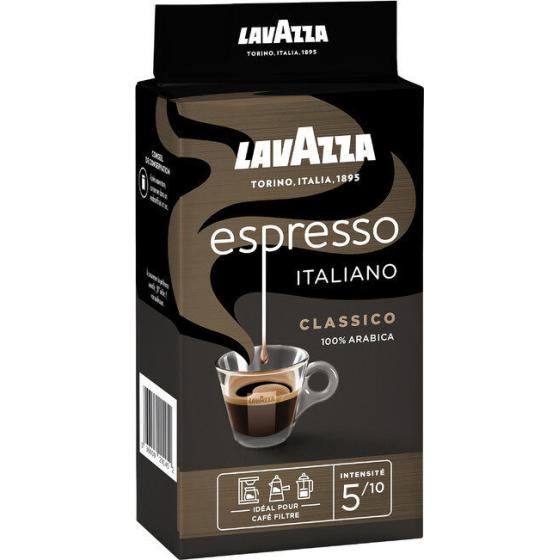CAFE MOULU ESPRESSO ITALIANO LAVAZZA 250G