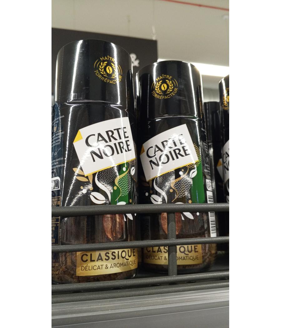 CAFE CLASSIQUE CARTE NOIRE MAXI FORMAT 100G