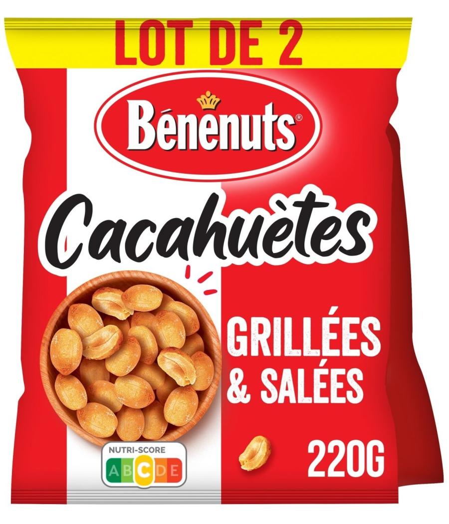 CACAHUETES GRILLEES & SALEES BENENUTS 220G
