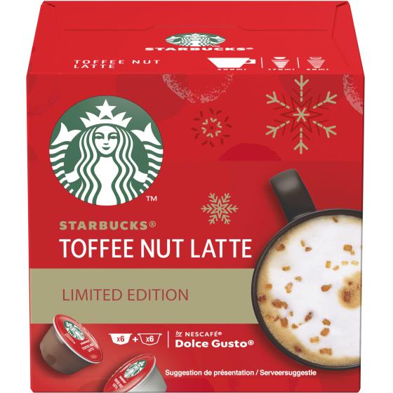 CAFE TOFFEE NUT LATTE STARBUCKS DOLCE GUSTO 127.8G