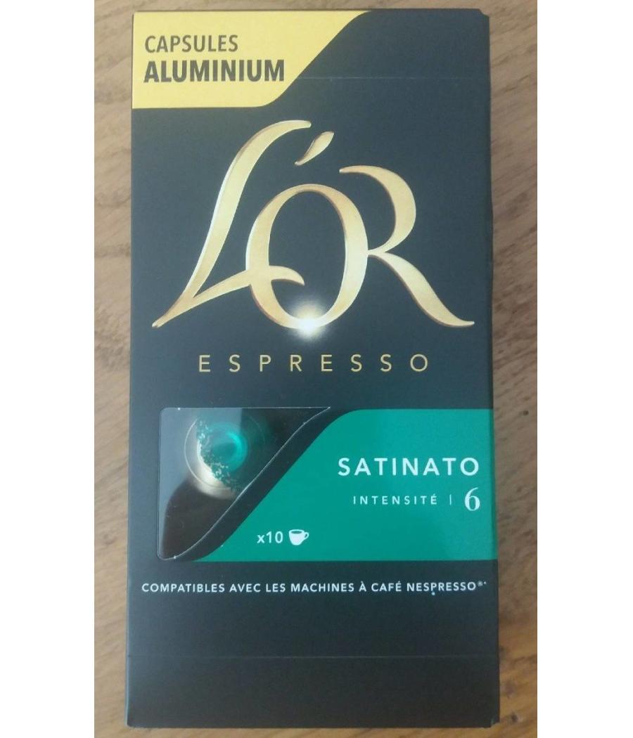 CAFE L'OR ESPRESSO SATINATO X10
