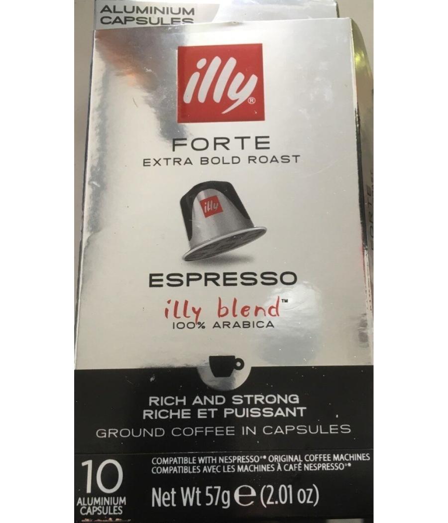 CAFE ESPRESSO  FORTE COMPATIBLE NESPRESSO  ILLY X10