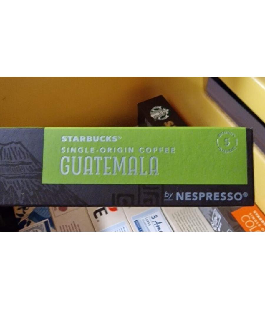 CAFE STARBUCKS BY NESPRESSO GUATEMALA X10 CAPSULES