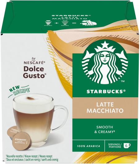 CAFE STARBUCKS BY NESCAFE DOLCE GUSTO LATTE MACCHIATO