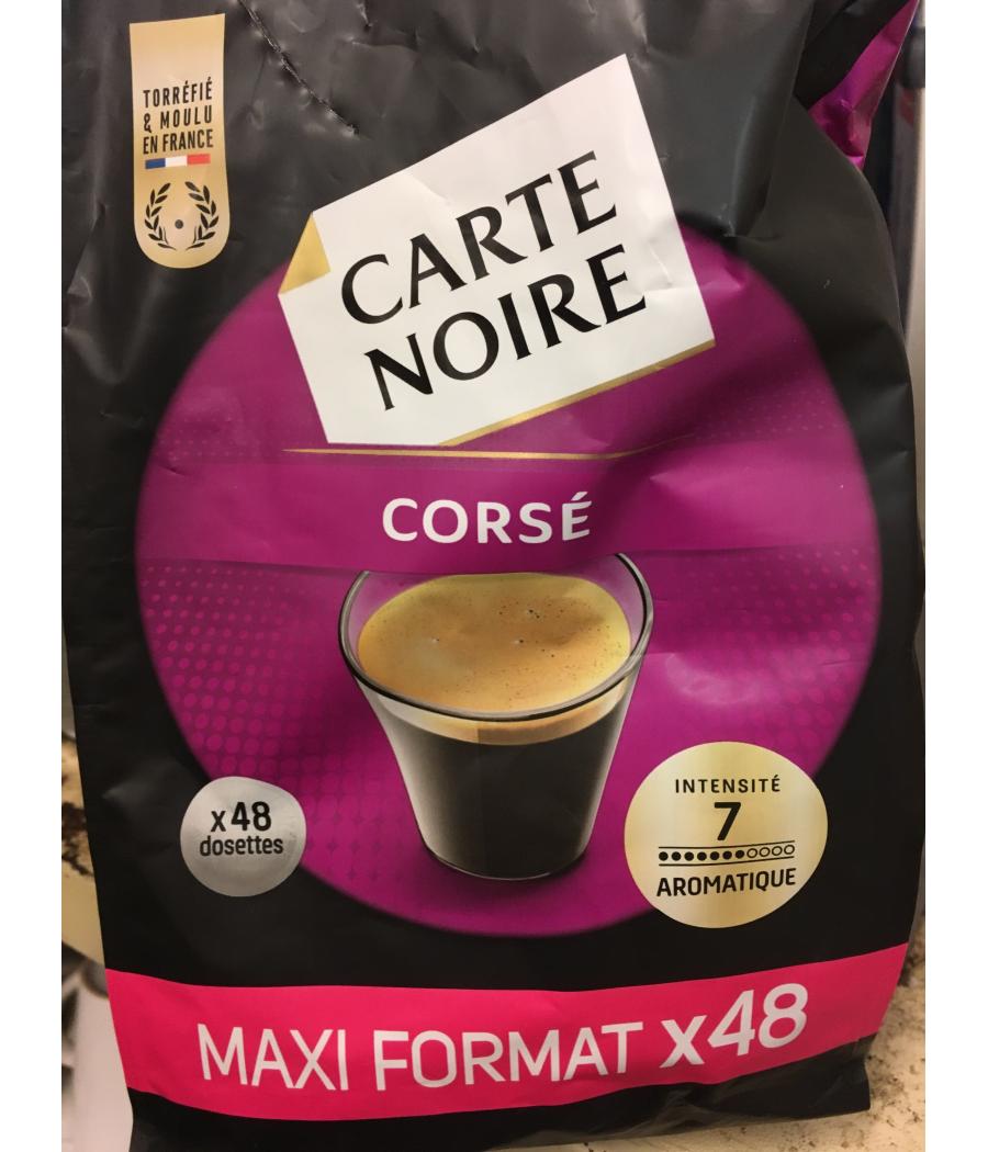CAFE CORSE CARTE NOIR  X48 DOSETTES