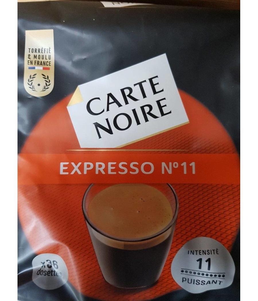 CAFE ESPRESSO CARTE NOIR  X36 DOSETTES