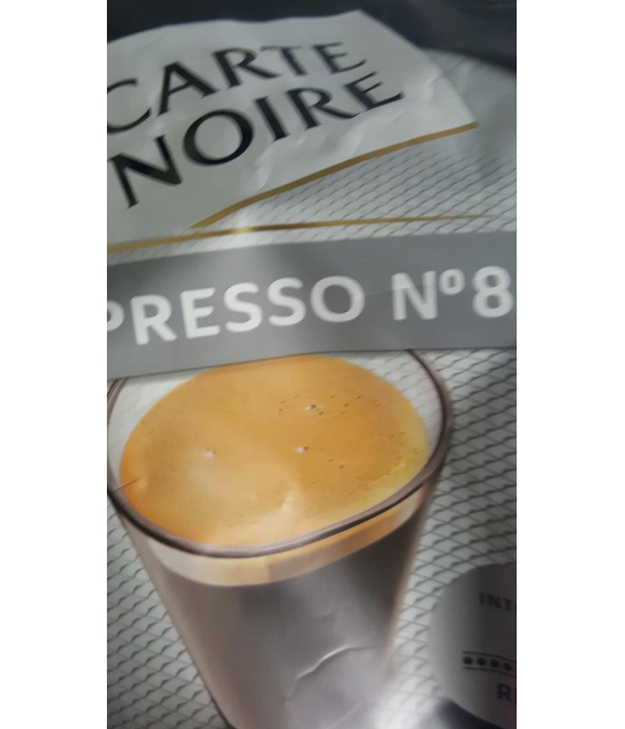 DOSETTES DE CAFE MOULU ESPRESSO CARTE NOIR  X48 DOSETTES