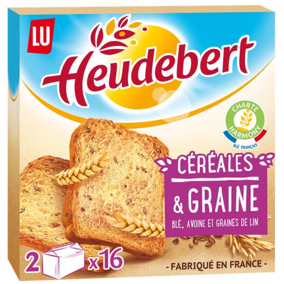 BISCOTTES CEREALES ET GRAINE LU 280G