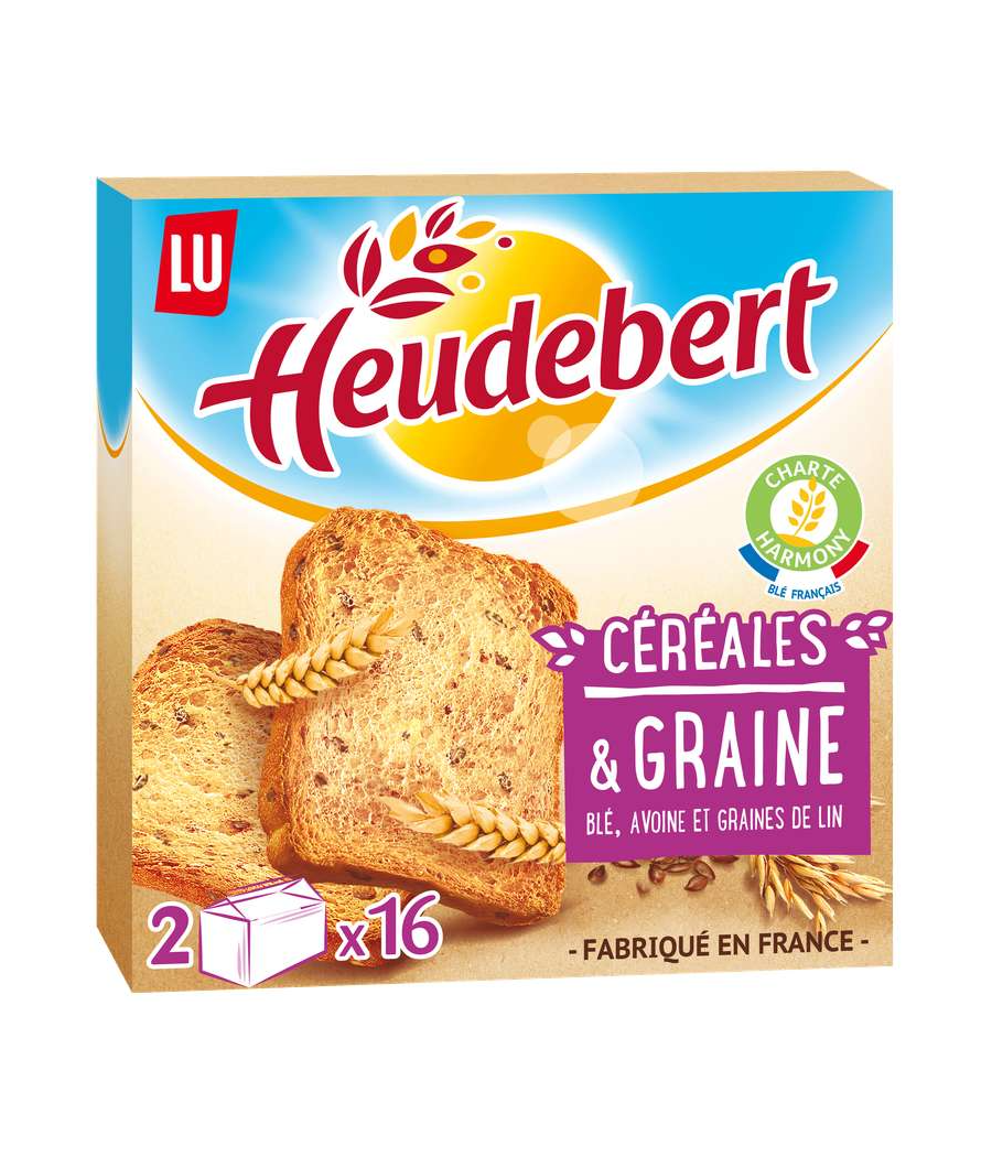 BISCOTTES CEREALES ET GRAINE LU 280G