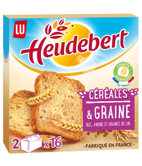 BISCOTTES CEREALES ET GRAINE LU 280G