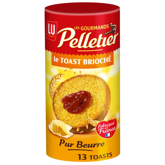 TOAST BRIOCHE PELLETIER 150G