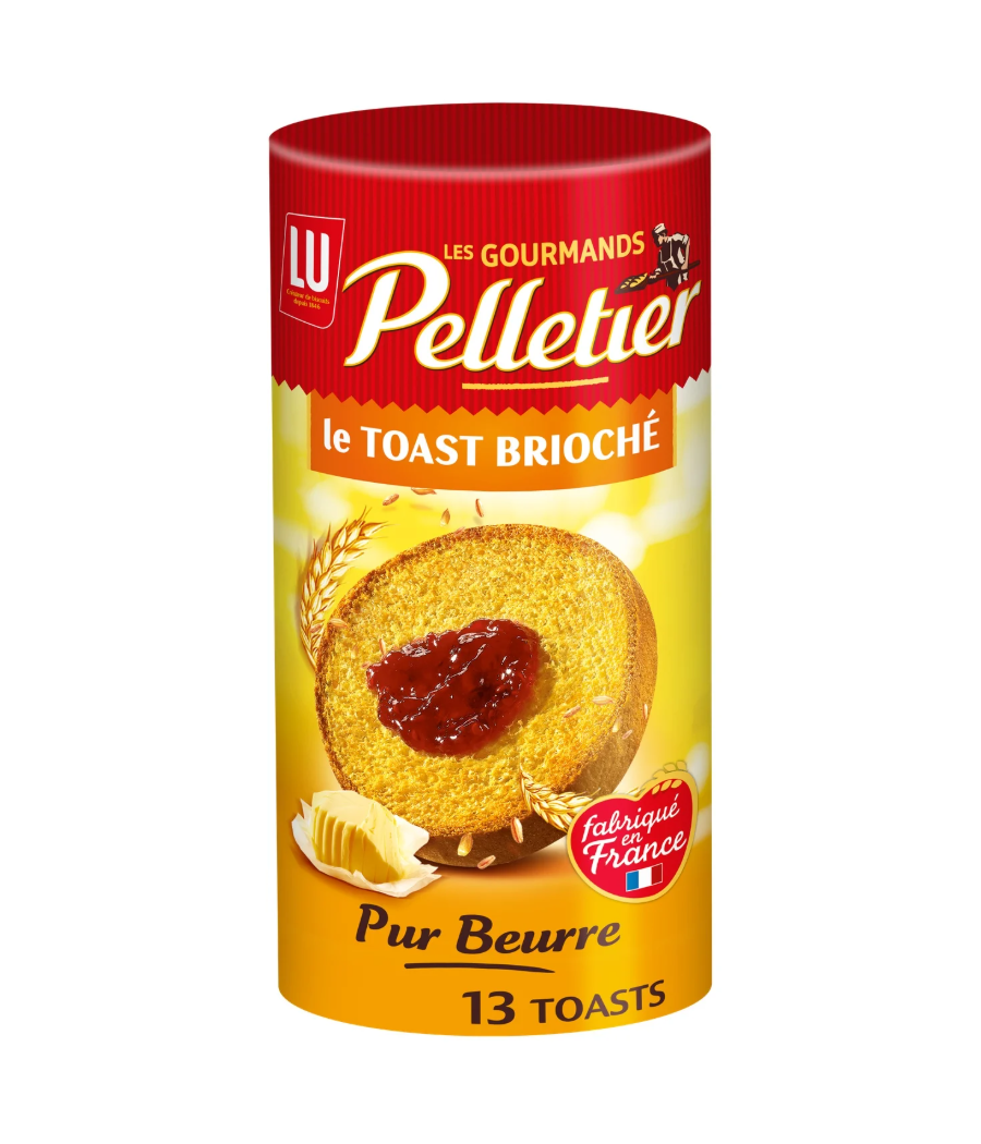 TOAST BRIOCHE PELLETIER 150G