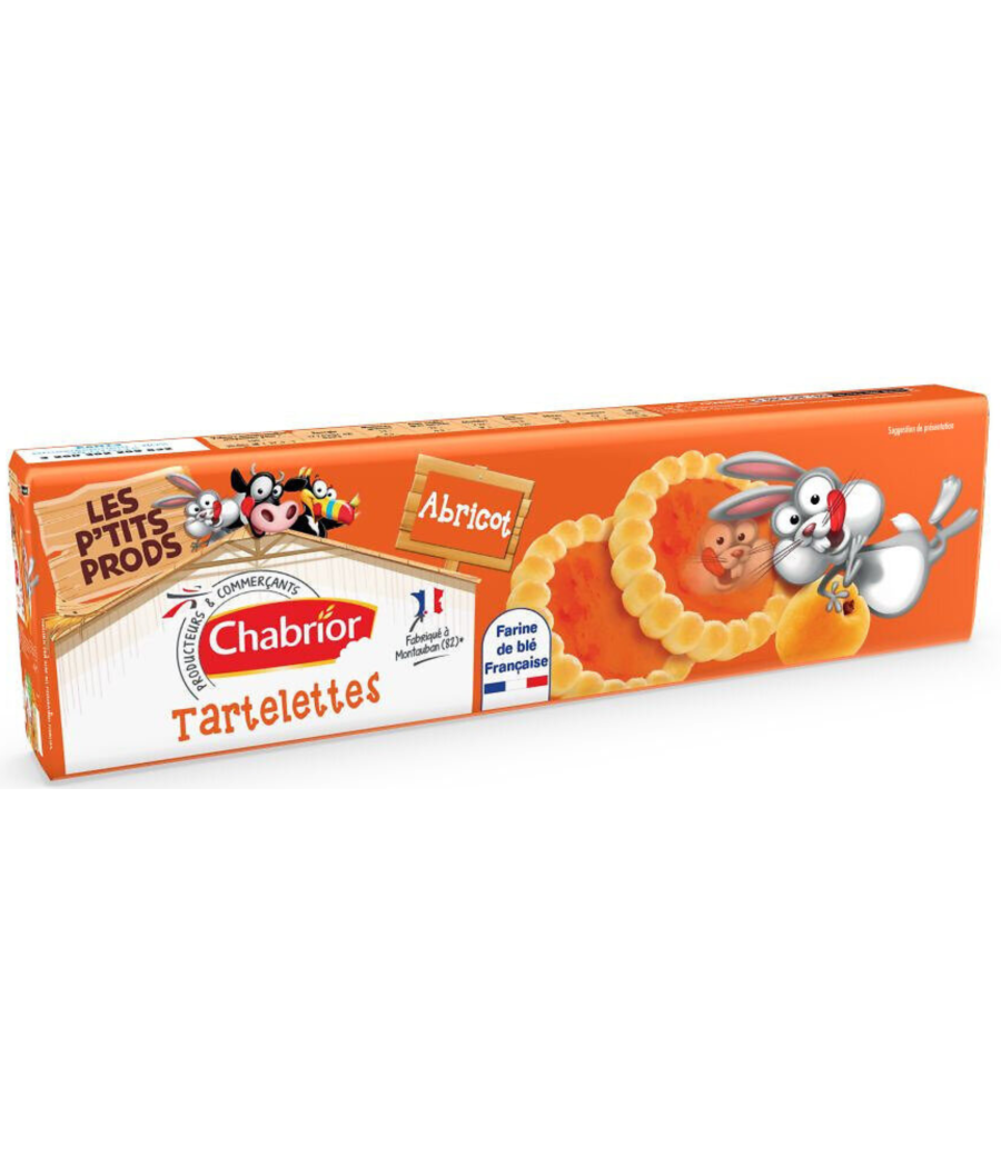 TARTELETTES D'ABRICOT CHABRIOR 150G