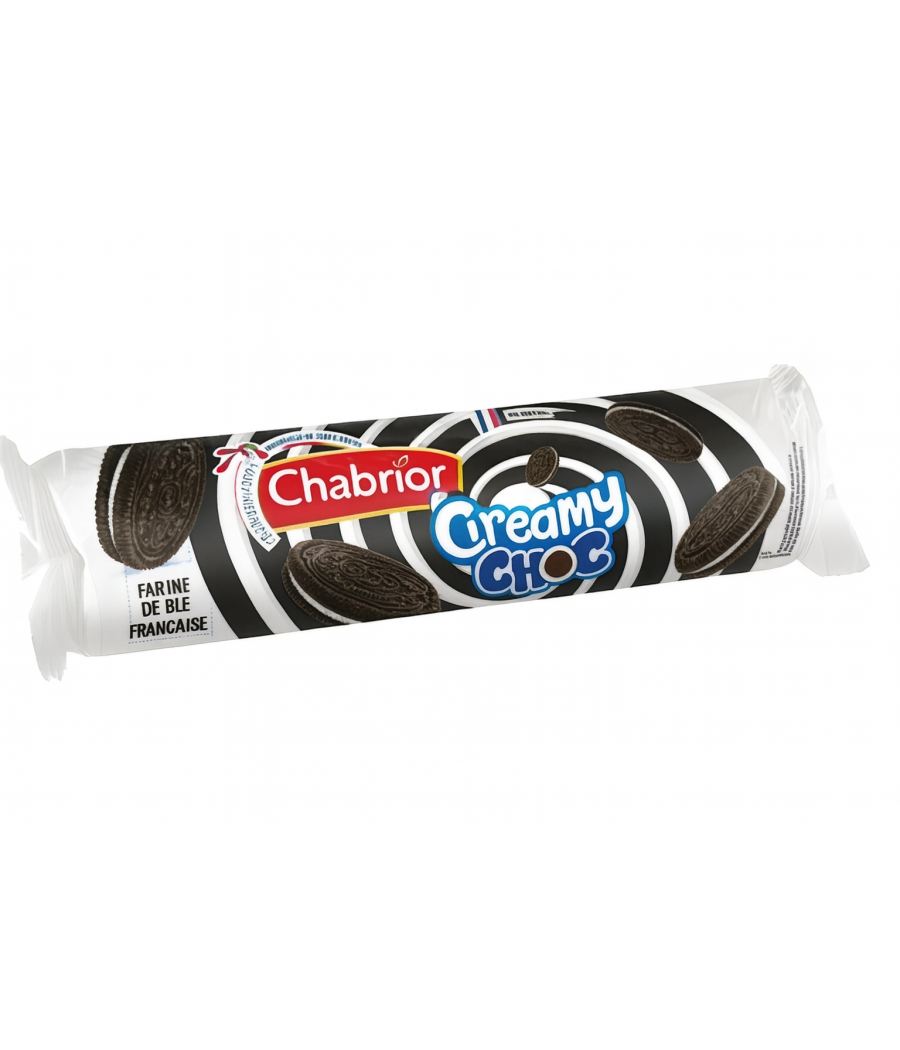 BISCUITS CREAMY CHOC CHABRIOR 154G