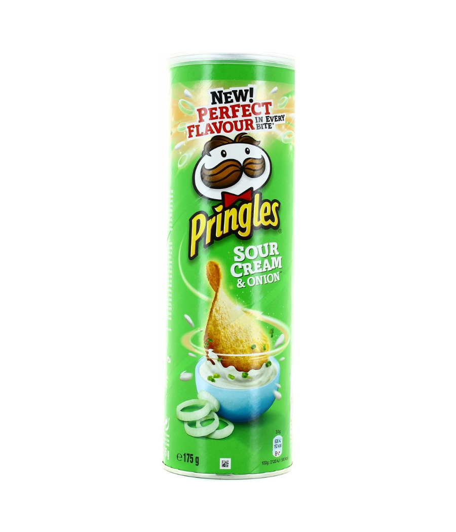 SOUR CREAM & ONION PRINGLES 175G