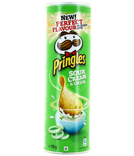 SOUR CREAM & ONION PRINGLES 175G
