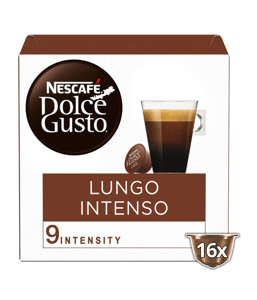 DOLCE GUSTO LUNGO INTENSO NESCAFE 16 CAPSULES