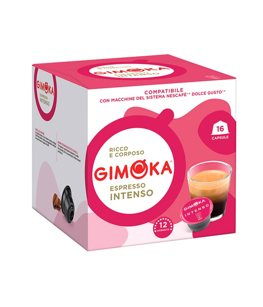 CAFE GIMOKA EXPRESSO INTENSE 16 CAPSULES