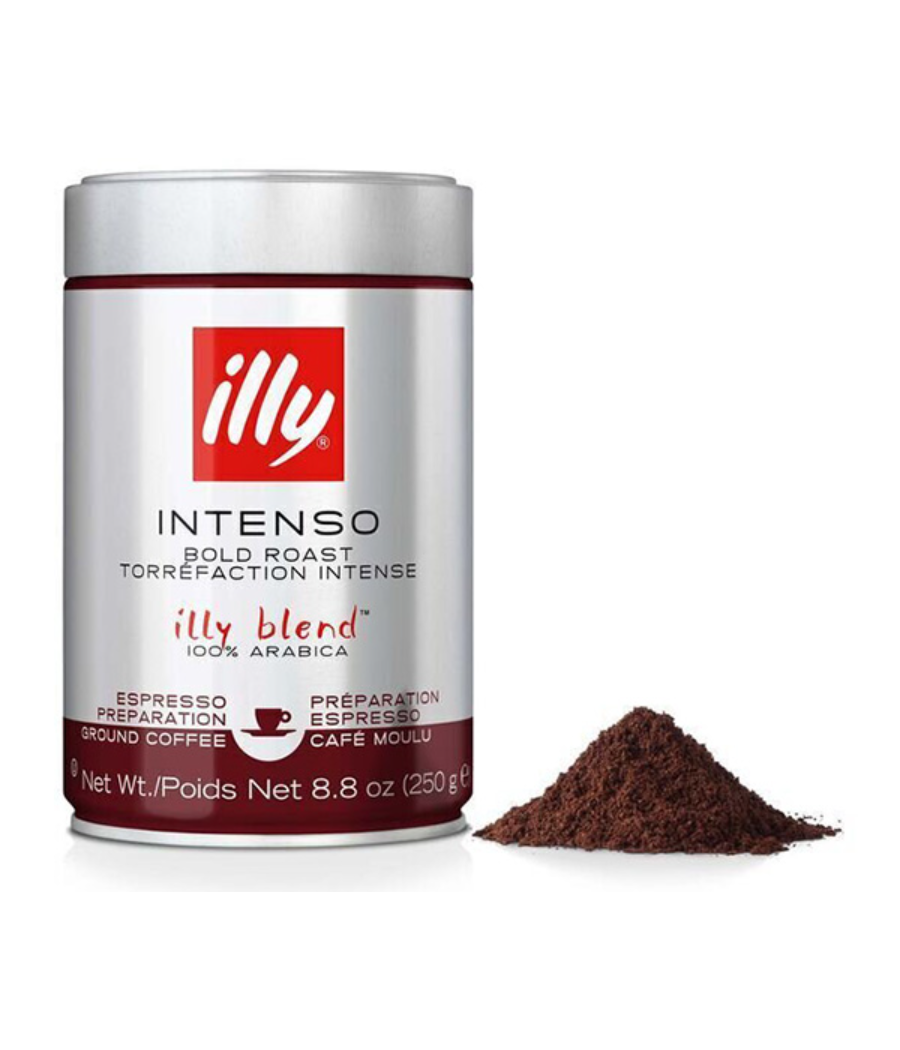 CAFE ILLY BLEND INTENSO ESPRESSO 100% ARABICA 250G