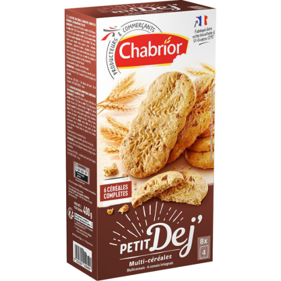 DEJEUNER MULTI-CEREALES CHABRIOR 400G
