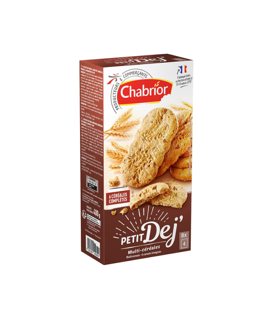 DEJEUNER MULTI-CEREALES CHABRIOR 400G