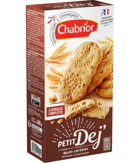 DEJEUNER MULTI-CEREALES CHABRIOR 400G