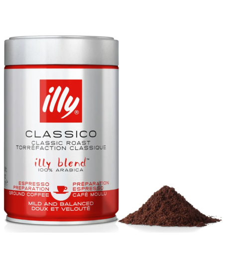 CAFE ILLY MOULU CLASSICO 100% ARABICA 250G