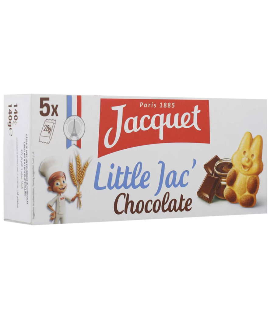 GATEAU JACQUET LITTLE JAC' CHOCOLATE 140G