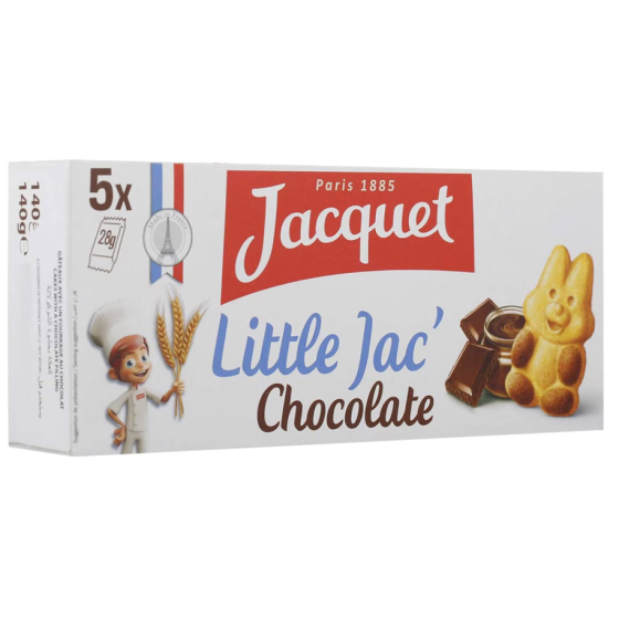 GATEAU JACQUET LITTLE JAC' CHOCOLATE 140G