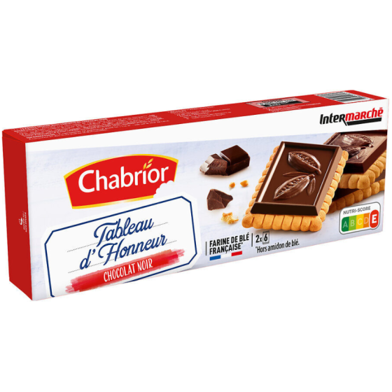 BISCUITS TABLEAU D'HONNEUR CHOCOLAT NOIR 150G