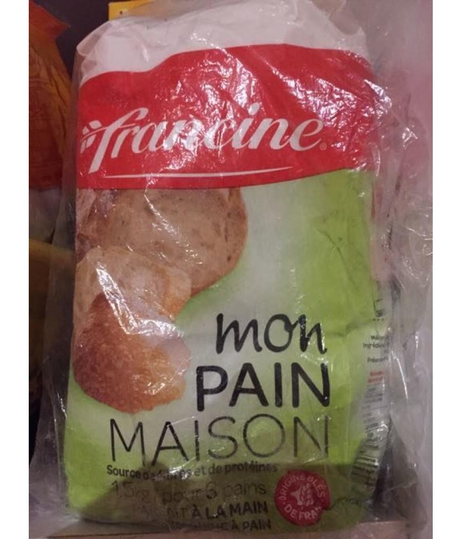 PREPARATION POUR  PAIN MAISON FRANCINE 1500G