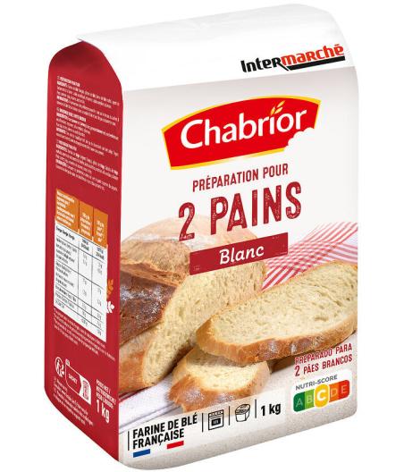 PREPARATION POUR PAIN BLANC CHABRIOR 1KG