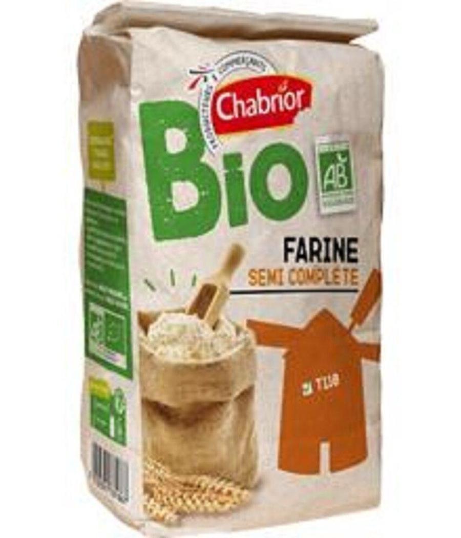 FARINE SEMI COMPLETE BIO T110 CHABRIOR 1KG