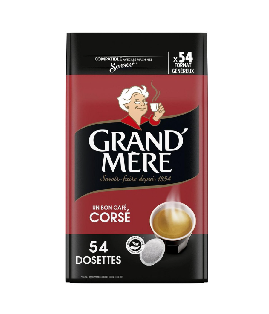 CAFE SENSEO 54 DOSETTES SOUPLE 356 G