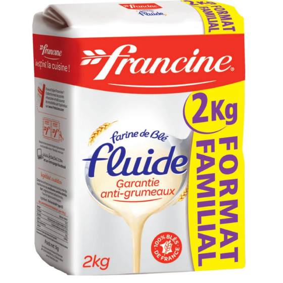 FARINE DE BLE FLUIDE FRANCINE 2KG