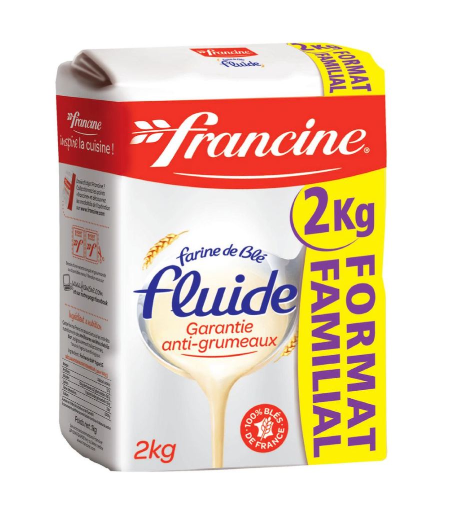 FARINE DE BLE FLUIDE FRANCINE 2KG