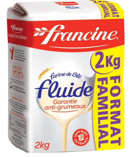 FARINE DE BLE FLUIDE FRANCINE 2KG