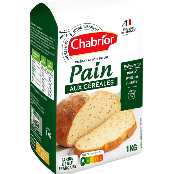 PREPARATION POUR PAIN AUX CEREALES CHABRIOR 1KG