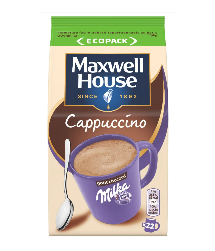 CAPPUCCINO MILKA MAXWELLE HOUSE 335G