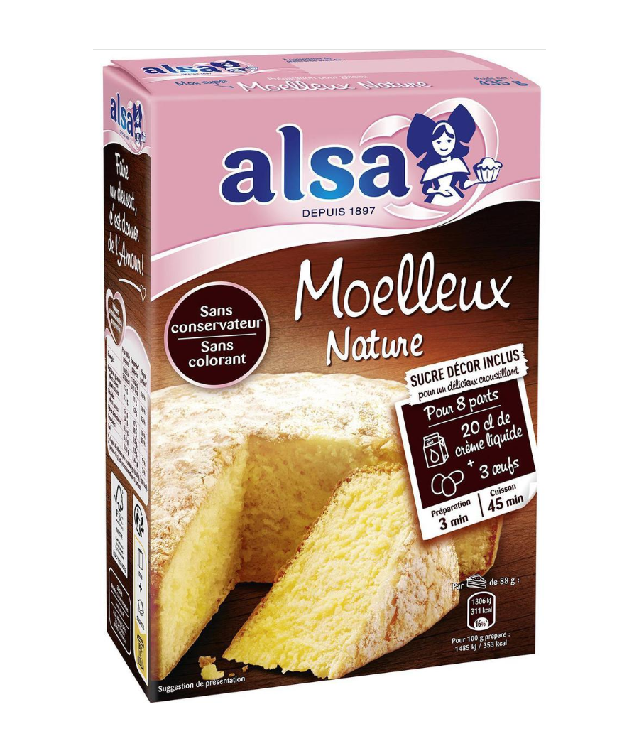 PREPARATION A CUIRE MOELLEUX NATURE ALSA 500G