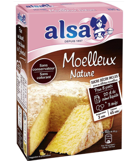 PREPARATION A CUIRE MOELLEUX NATURE ALSA 500G