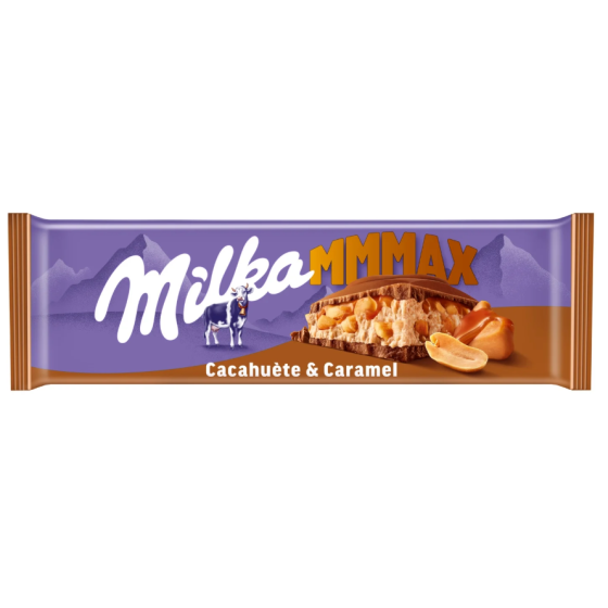 MMMAX CACAHUETE ET CARAMEL MILKA 276G