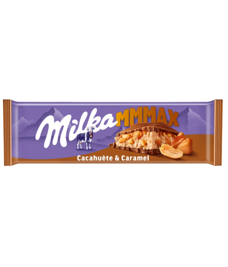 MMMAX CACAHUETE ET CARAMEL MILKA 276G
